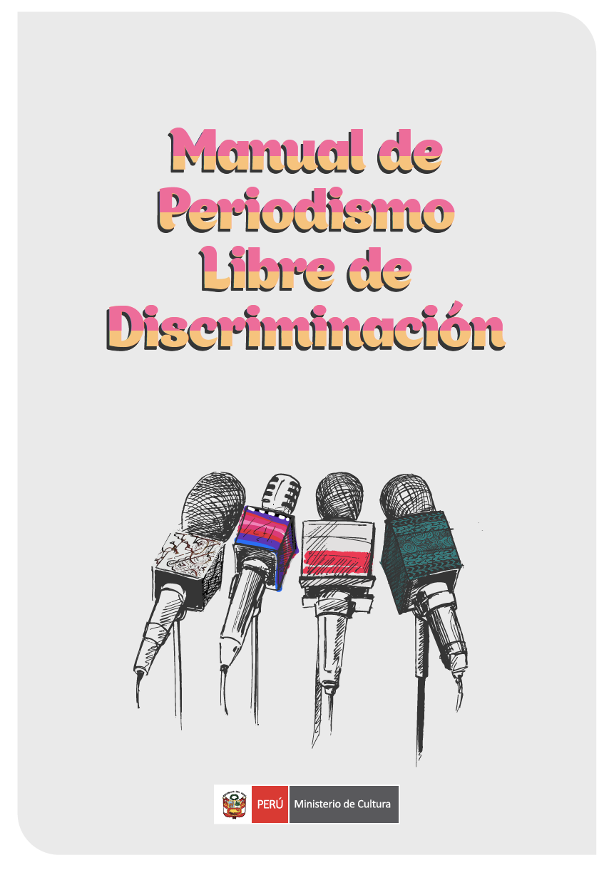 Manual de Periodismo libre de discriminación